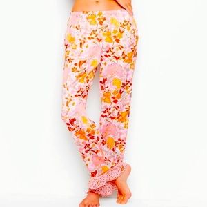 Victoria’s Secret Floral Flounce PJ Pants Large